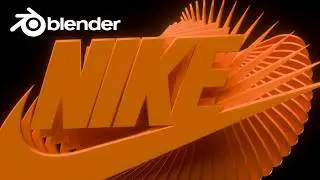Как импортировать и смешать логотип в Blender!