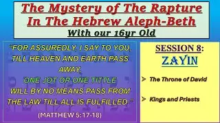 THE &ldquo;HIDDEN MYSTERY&rdquo; OF HARPAZO IN THE HEBREW ALEPH-BETH: SES-8: &lsquo;ZAYIN&rsquo;