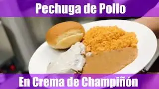 Chicken Breast in Cream Of Mushroom Sauce - All Party Catering - Los Angeles.
