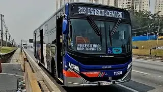 Carrefour Raposo - Movimentação de ônibus