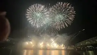 2023 WEBN Fireworks From The Serpentine Wall