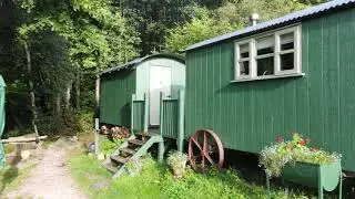 Approach to Anne's Retreat, Penterry Holidays, Wye Valley