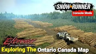 Exploring The Ontario Canada Map In Snowrunner Phase 7 Update