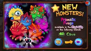 Prismatic Fwog on Cave Island