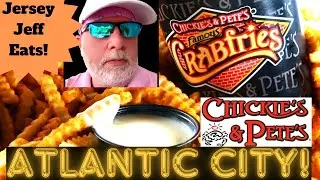 🍔 Jersey Jeff Eats | I Finally Visit Chickie's & Petes At The Tropicana In Atlantic City! Let's Eat!