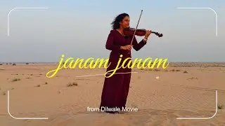 Janam Janam | Dilwale |  Violin Cover @lyricalmelodyline5003