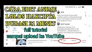Cara Edit Anime Lolos Copyright Terbaru 2022