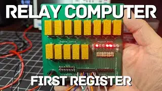 Relay Computer - First Register (but not the last!)