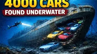 Discovering 4,000 USA Luxury Cars Drowned Under the Atlantic Sea - Lost Treasure