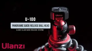 U-100 Claw Quick Release Pan Ball Head