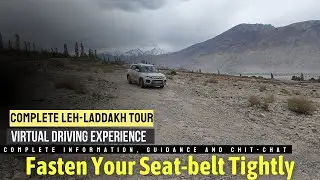 Delhi to Ladakh Virtual Drive | Complete Trip in One Go | SAM's Guide