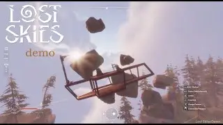 4 hrs of Lost Skies demo: A beautiful upcoming survival game! (no commentary, longplay)