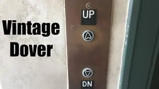 (Low on Oil) Vintage Dover Hydraulic Elevator @ Hampton Village Medical Bldg - St. Louis, MO