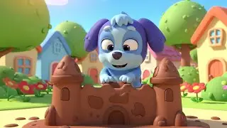 Bluey’s Mud Castle Tumbled Down 🐶🏰 | Kids Songs & Nursery Rhymes for Toddlers