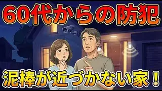 泥棒が「諦める」家の特徴とは？60代からの暮らしを守る8つの知恵【シニアの防犯】