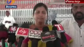 Municipal Councillors Stages Protest at Gadwal Municipal Office | on City Problems