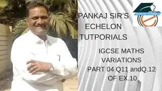 IGCSE MATHS VARIATION