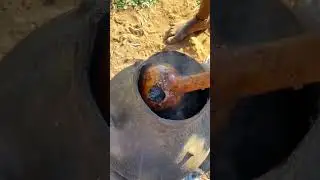 This cofee is only in Hamer tribe #tribalvillage  #shortvideo #short