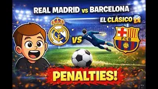 REAL MADRID vs BARCELONA&hellip; It Went to PENALTIES! 😱⚽ | FC25