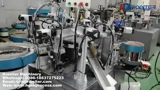 Automatic Lobster Clasp Snap Hook Assembling Making Machine