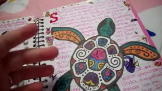 Journal Flip-through #27 (Mint Bird)