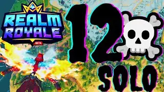 ASSASSIN SOLO 12 Kills Win!! || **UNCUT** || 2021 Gameplay || Realm Royale