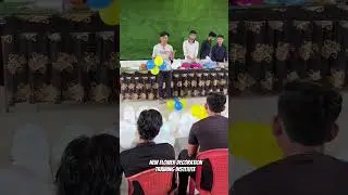 Balloon Decor || 9th Batch Students || New Flower Decoration Training Institute