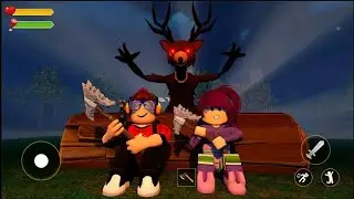 Выживание в Roblox 96 ночей в Плохом лесу 🌲 | Величайший мобильный хоррор-челлендж!
