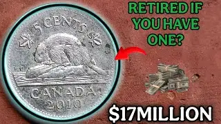 Top 4 super Rare Canada 5 cents 2011 look Canadaian Nickels YOU NEED FO Find these worth million???