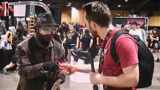 James A Janisse being a Helpful Man