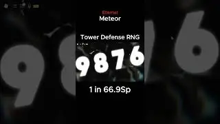 Eternal Meteor in Tower Defense RNG #robloxfyp #towerdefense #towerdefencesimulator #shortroblox