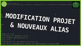Bitburner #11: Nouveaux alias + modification projet | Gameplay Fran&ccedil;ais Bitburner 2022