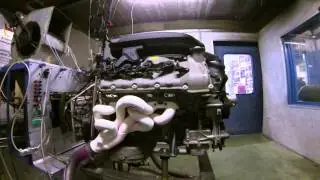 BMW E92 M3 V8 480hp Superflow dyno KMS MD35 and ETC setup