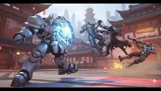 3 Environmental Kills as Reinhardt | Ranked Stadium | Legend