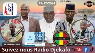 RADIO DJEKAFO 18 DECEMBRE DABA TOUNKARA ET BOUBACAR TRAORE