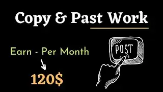 Earn Money Online Free Without Investment। Copy & Paste Work। Your Earning Start Today Now। Article