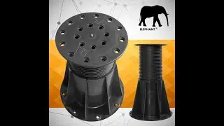 Presentaci&oacute;n pedestal nivelable Elephant Technology