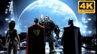 Future Justice League vs Legion of Doom Scene - DC Online Universe Cinematic