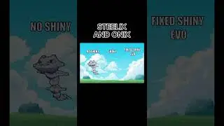 better shiny steelix and onix #pokemon #shinycards #gaming #shinypokemoncards #fusion #shinypokemon