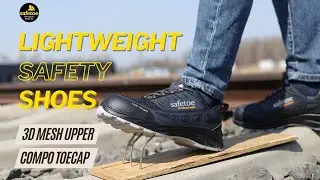 Safetoe L-7571 Breathable & Lightweight Safety Shoes |Anti-Smash & Kevlar Protection#SAFETOE #shorts