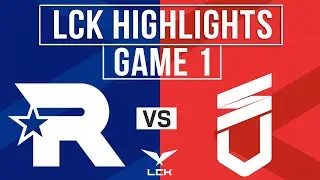 KT vs DNS Highlights Game 1 | LCK CUP 2026 | KT Rolster vs DN SOOPers