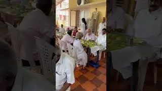 Brahma Bhojan in kerala Ashram #shorts #brahmakumaris #bksongs #ytshorts #shivbaba #madhuban #bk
