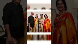 നടുക്ക് കീർത്തി സുരേഷിനെ ഫാമിലിയിതാ/ Keerthi Suresh family #shortsfeed menaka suresh #family
