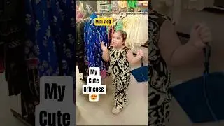 My Cute Princess 😍 #minivlog #shorts #youtubeshorts #viral