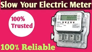 How To Electric meter slow down|Sub Metre hack|Power saver device|Electric And Electronics