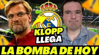 🚨😱&iexcl;URGENTE! &iexcl;KLOPP VIENE AL REAL MADRID! &iexcl;LA NOTICIA QUE SACUDI&Oacute; A EUROPA!