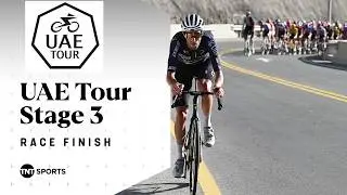 ON A MISSION 🚀 | UAE Tour Stage 3 Final KM's | TNT Sports Cycling