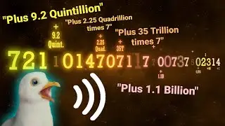 0 To 37.8 Sextillion In Octal With My Voice