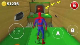 Super Bear Adventure Gameplay Walkthrough Secret Place Spiderman