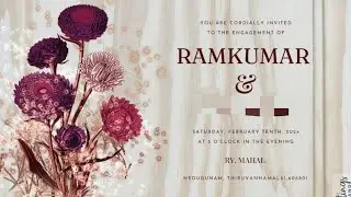Engagement Prank By Ram | Along with Arun, Sundar and Kamalesh